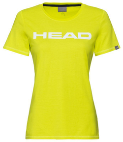 Женская теннисная футболка Head Lucy T-Shirt W - yellow/white