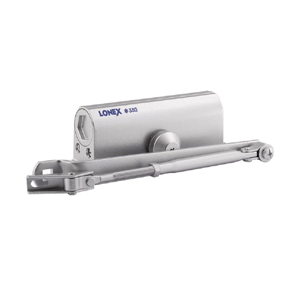 Дверной доводчик LONEX 330 (серебро)