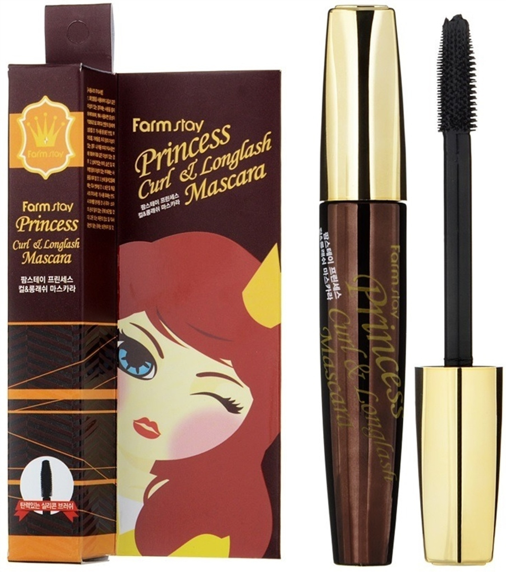 FarmStay. Тушь для ресниц Подкручивание и Длина Princess Curl&Long Lash Mascara