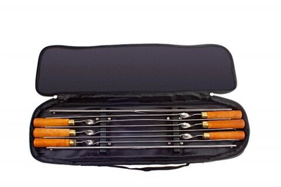 Шампурный набор "Кизляр" в футляре 7 предметов