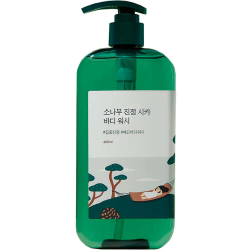 Round Lab Calming Cica Body Wash Успокаивающий гель для душа с экстрактами сосны и центеллы