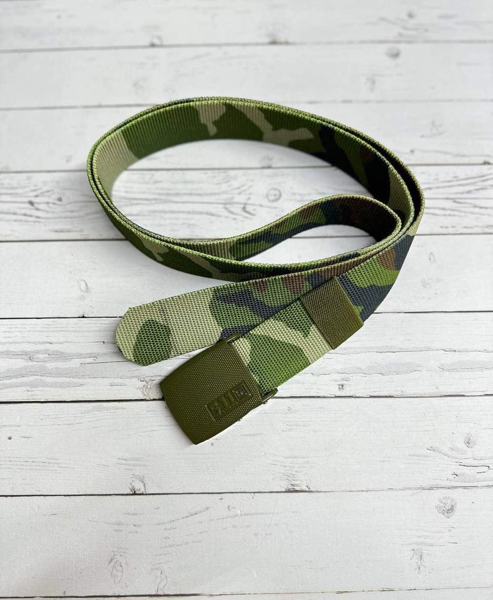 Тактический ремень текстильный 5.11 / мультикам