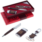 Подарочный набор (зажигалка, ручка, брелок)