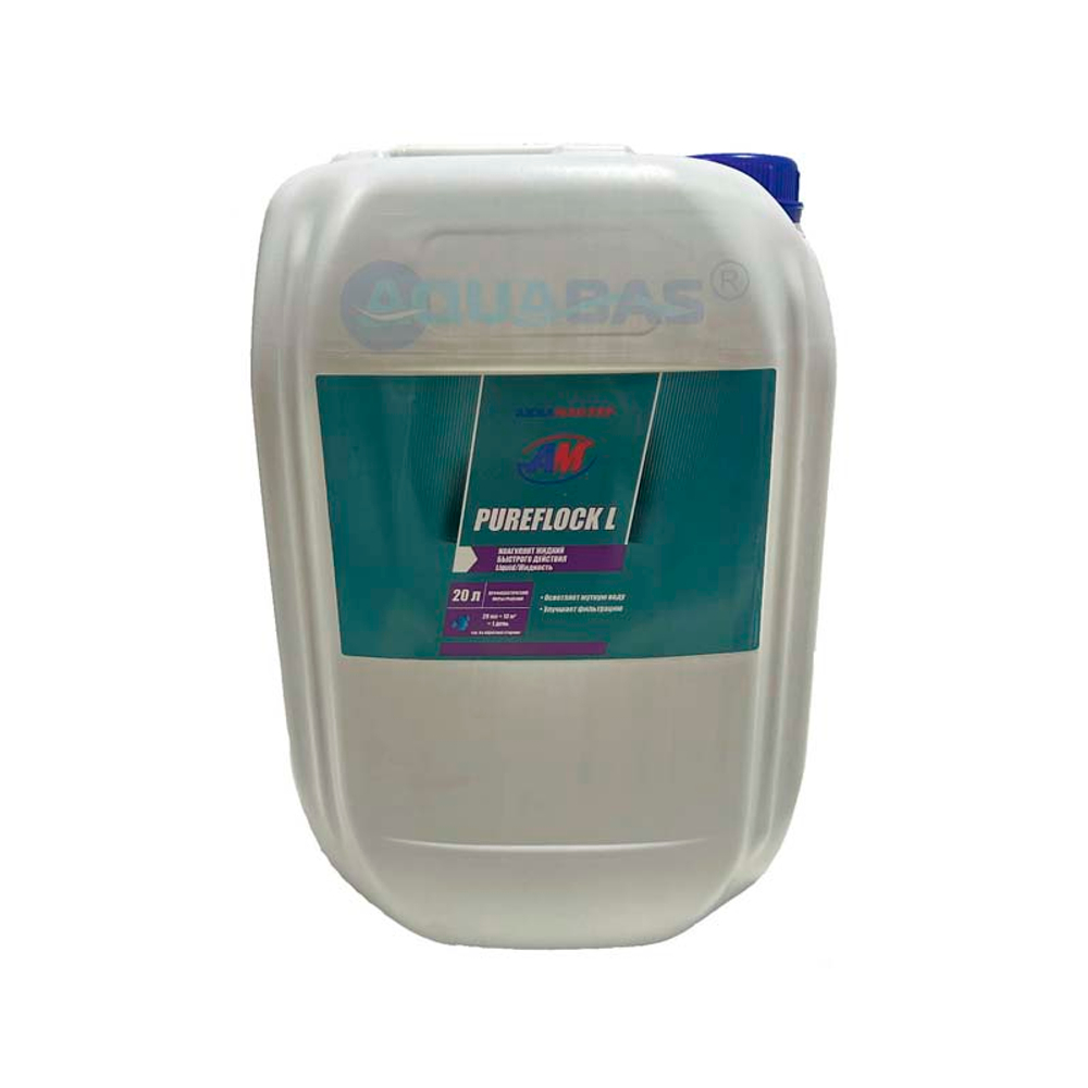 Коагулянт жидкий быстрого действия 20л Аквамастер PUREFLOCK L (07424)