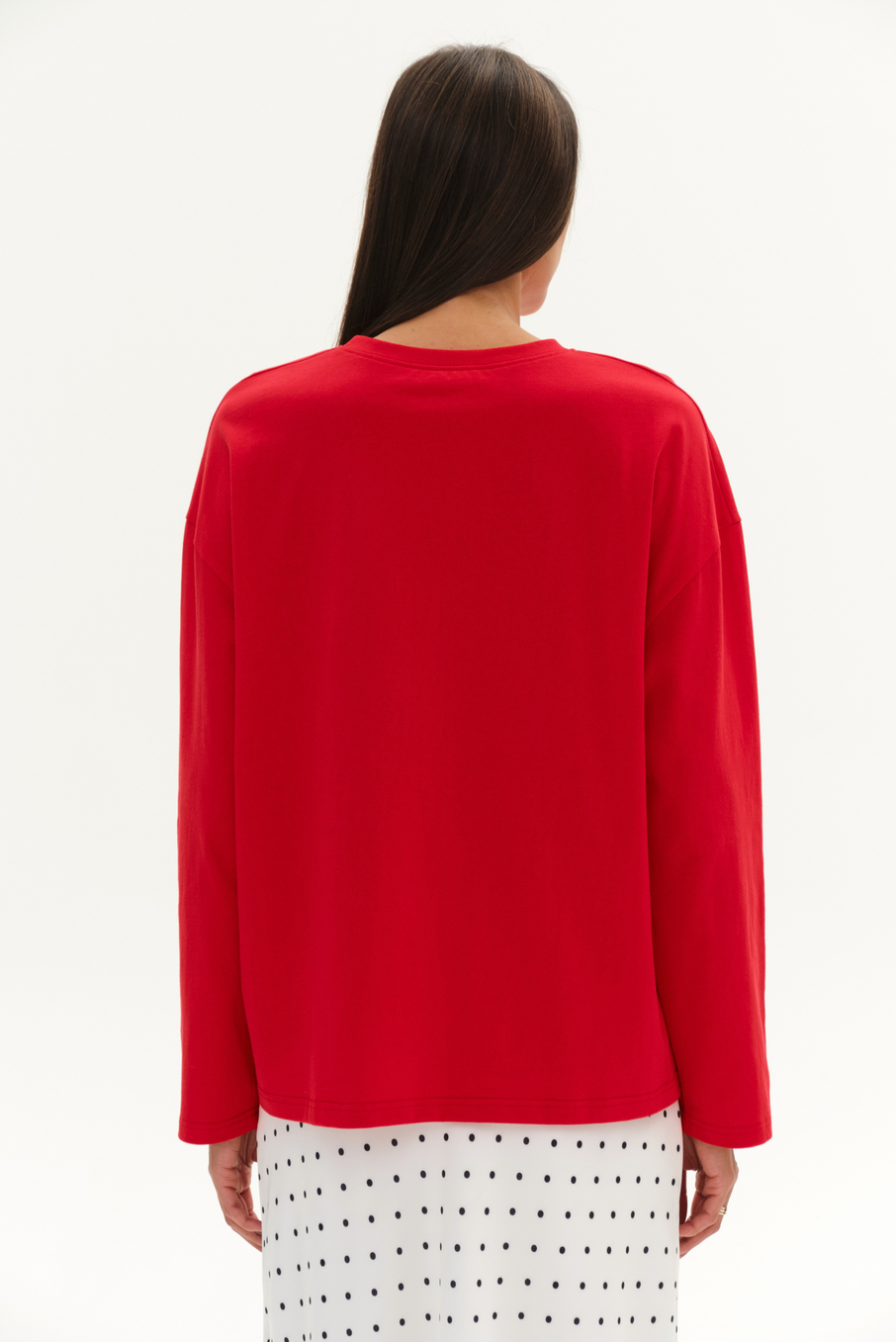 Лонг RED BECAUSE | Красный