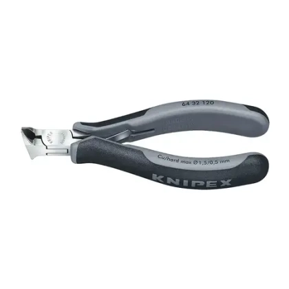 Кусачки торцевые для электроники антистатические 120 мм Knipex 64 32 120 ESD