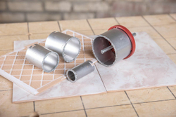 Набор кольцевых пил Hammer Flex 224-204 DR CR 65 каф\кирп, 4шт.:33,53,67,83мм+адаптер