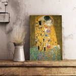 Картина для интерьера Поцелуй. Фрагмент, художник Климт, Густав, в интерьере Настене.рф