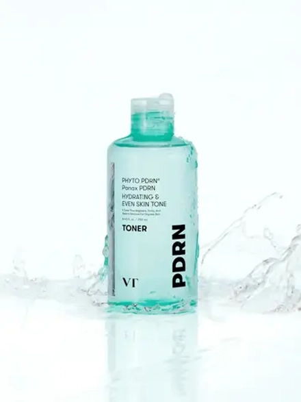 VT Cosmetics Увлажняющий тонер для лица с ПДРН для упругости и сияния кожи PDRN Toner 250 мл