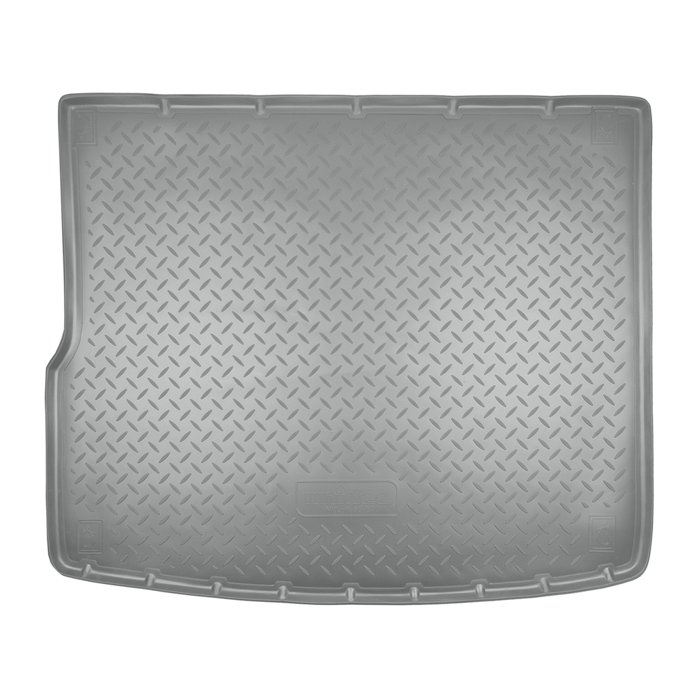 Коврик в багажник Norplast/Unidec для Volkswagen Touareg (2010-) Серый, полиуретан, 4-х зонный климат контроль, арт.NPL-P-95-57-G