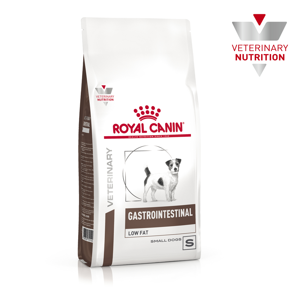 Royal Canin GASTROINTESTINAL SMALL DOG LOW FAT Гастроинтестинал Лоу Фэт смол дог Корм сухой для взрослых собак мелких пород при нарушениях ЖКТ 3кг