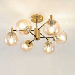 Citilux Шарлиз CL143163 Люстра на штанге Бронза