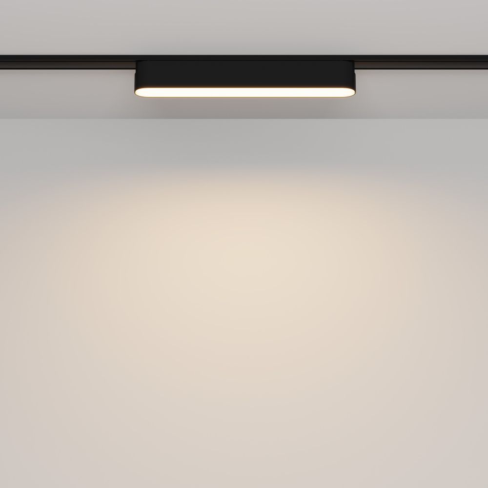 Трековый магнитный светодиодный светильник Maytoni   TR080-1-12W3K-B