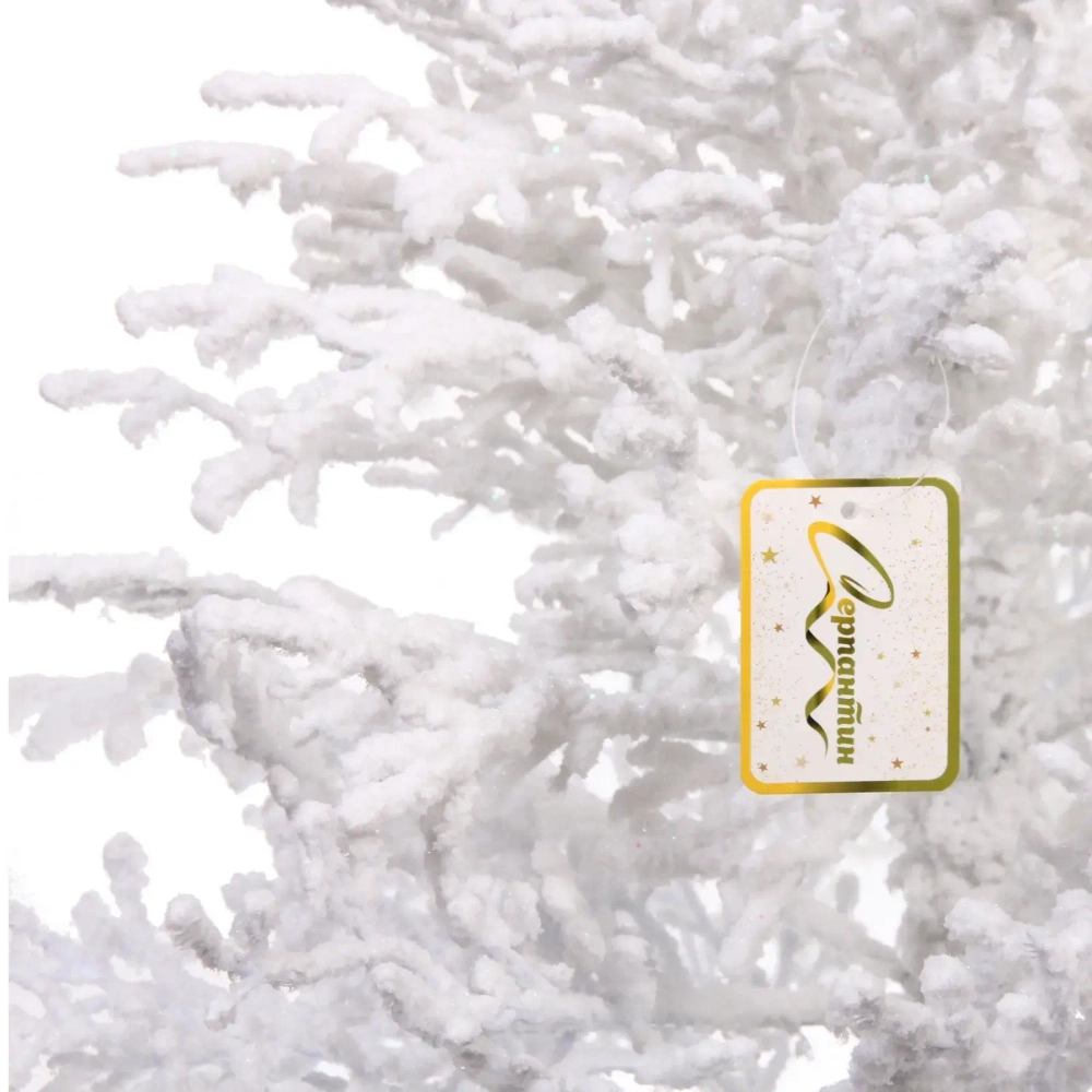 Ёлка в горшке «Метель» 90 см, резина (95 веток)