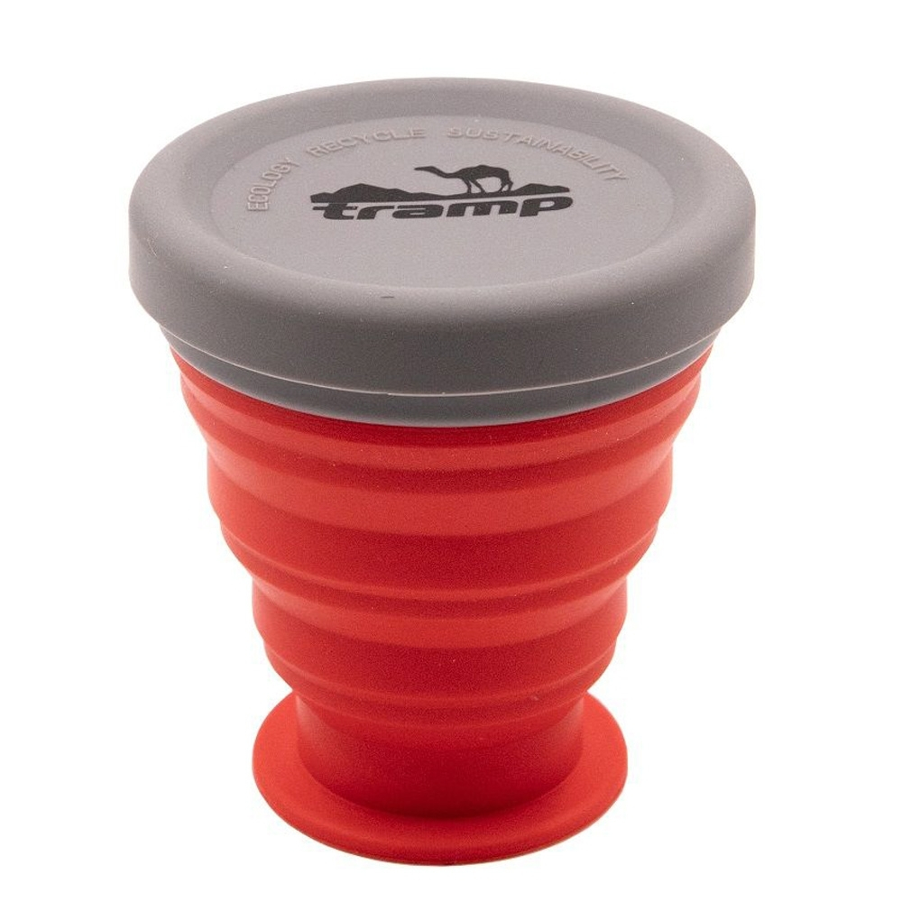 Tramp Стакан силиконовый 200 мл, TRC-126, терракотовый