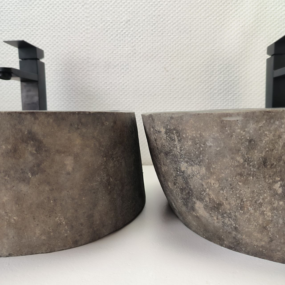 Раковина из речного камня RS63828 54*38*15 2шт 0126