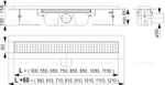 Душевой лоток AlcaPlast APZ1-1050