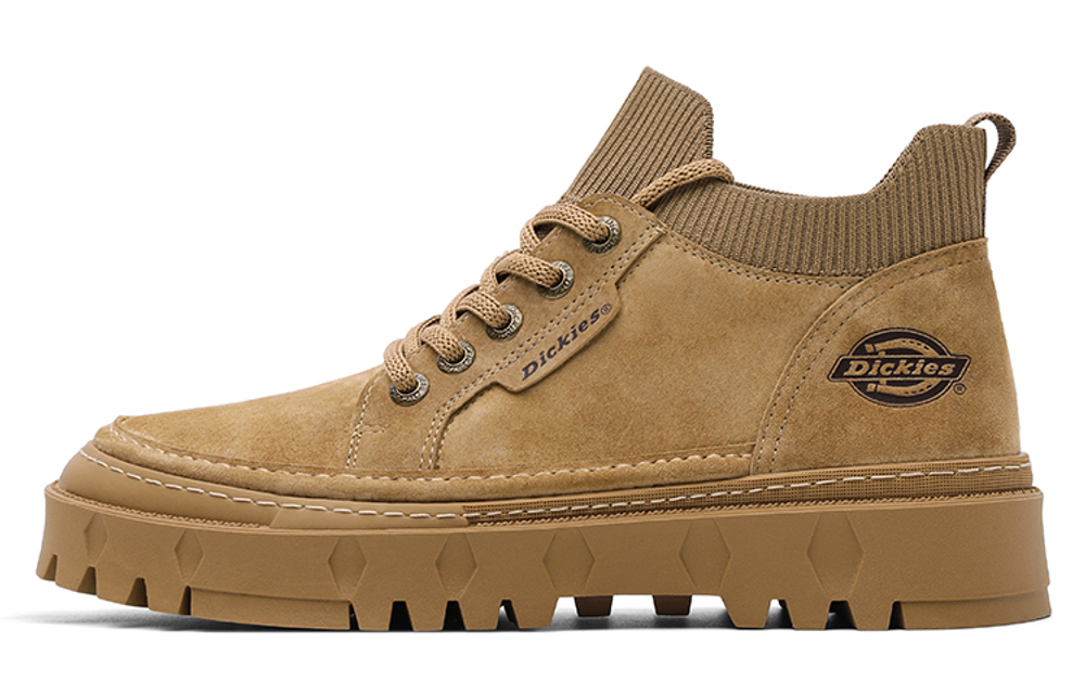 Dickies 9cm Combat Boots Men"s Light Brown