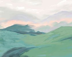 Бесшовная фреска MNT-22, 2,7 м (Ширина 4 м)