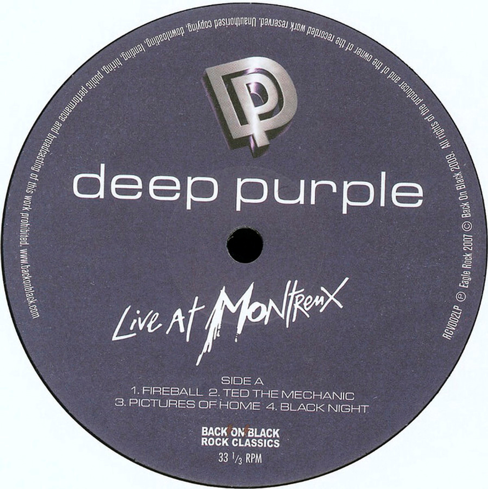 Deep Purple / Live At Montreux 1996 (Coloured Vinyl)(2LP)