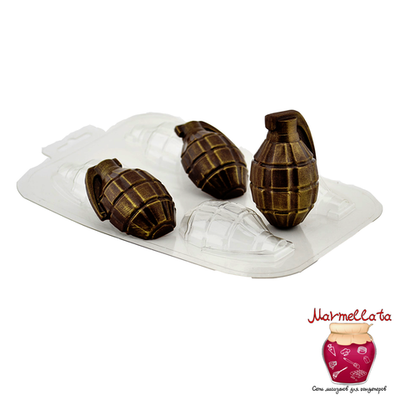 Форма для шоколада ЛИМОНКА ДВОЙНАЯ, пластик