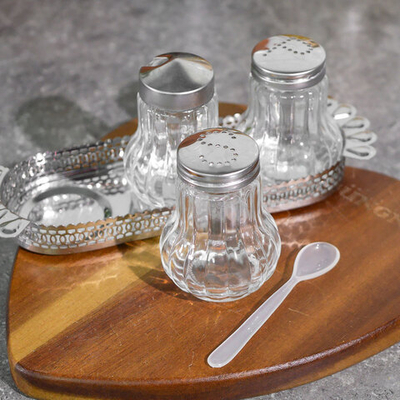 Набор для специй 3 предмета 40мл на подставке, MB 40489