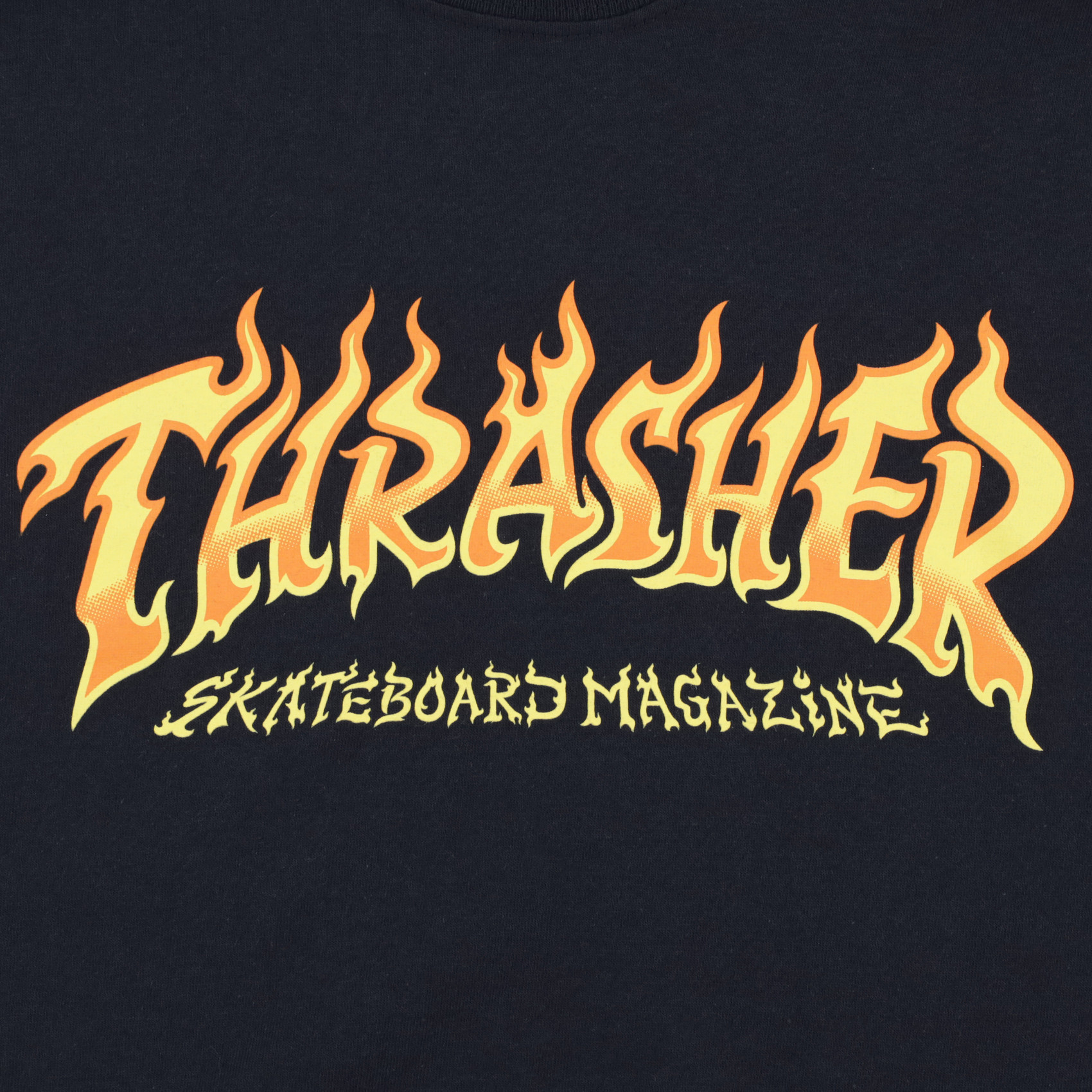Футболка Thrasher Fire Logo (black) артикул: - купить в магазине Дайс