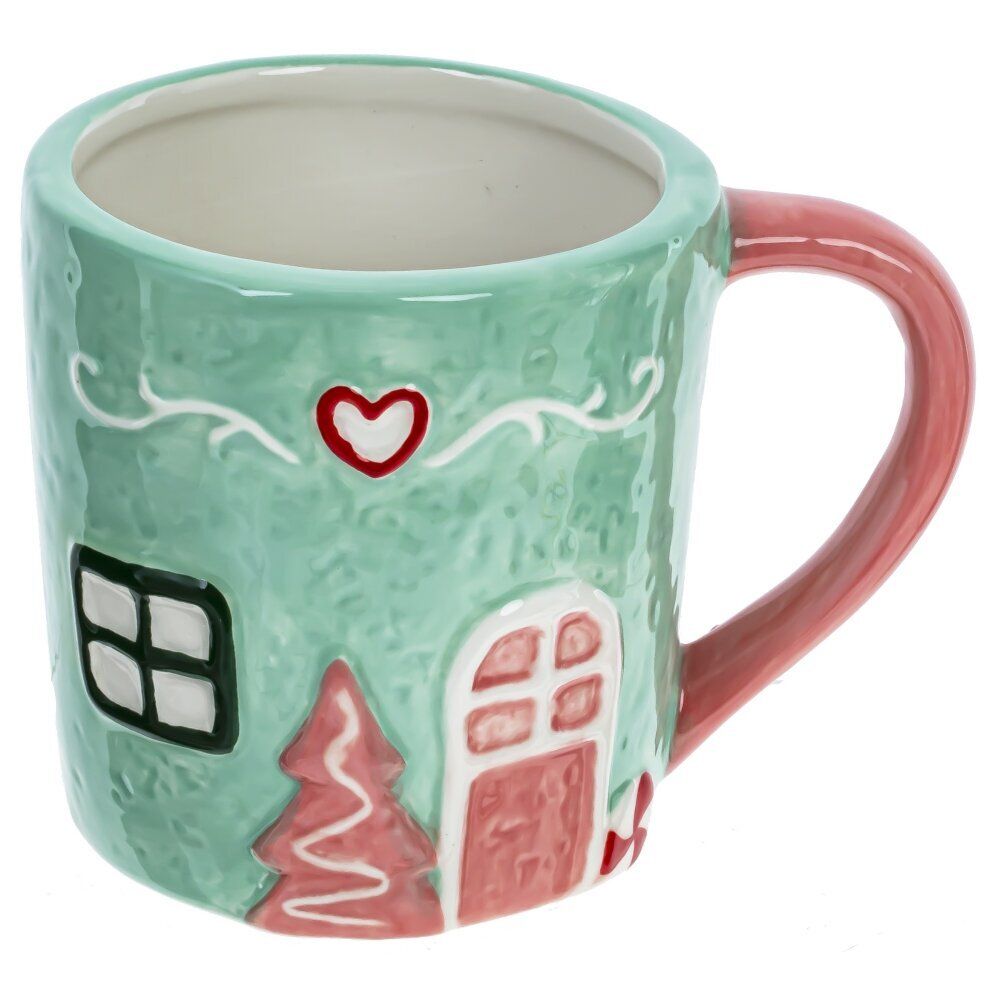 GAEM Кружка "Дом", 400 мл, L13 W9 H9,5 см, 2в.