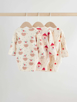 Боди для малышей Next F17-433, 3 шт., Молочный