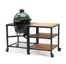 Керамический гриль Big Green Egg L Large (Большой), 46 см, на модульной подставке