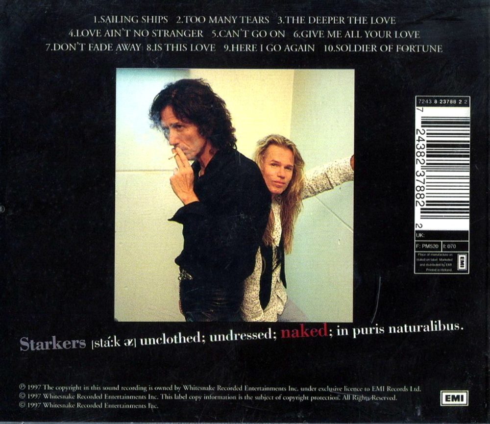 Whitesnake / Starkers In Tokyo (CD)
