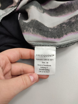 Блузка Free Quent с принтом 46 размер