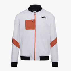 Мужская теннисная кофта Diadora FZ Jacket Challenge - белый