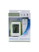 Термометр LA CROSSE WS6810 с наружным датчиком, зеленый