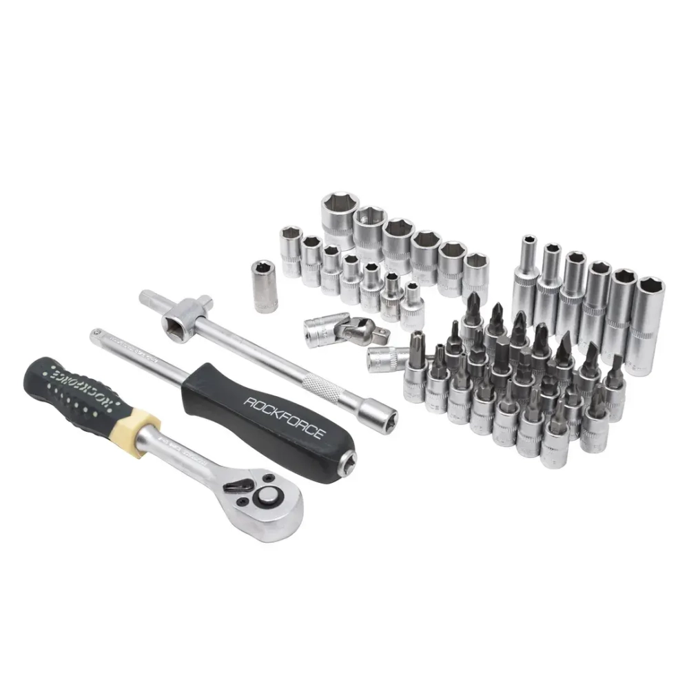 Набор инструментов 122 пр. 1/4'',1/2''(6гр.)(4-32мм) RockForce##Rock FORCE RF-38901