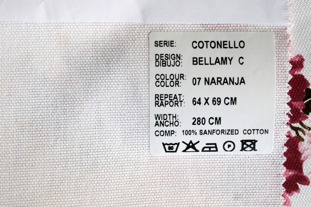 Рогожка Cotonello Bellamy (Котонелло Беллами) C 07 naranja