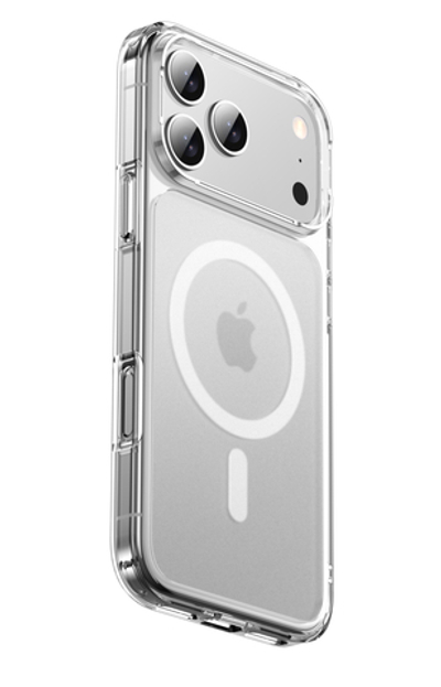 Чехол Gurdini Alba Series with MagSafe для iPhone 17 Pro (Прозрачный)