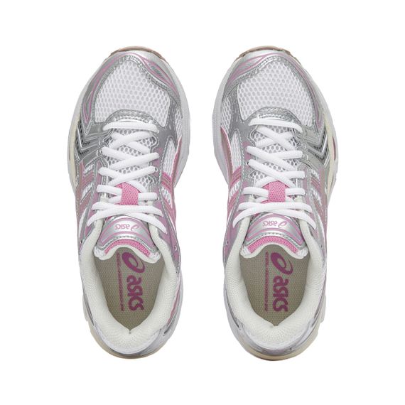 Asics Гели Каяно 14-летние кроссовки Низки Розовые Серебряные Унисекс