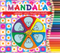 Mandala. Uşaqlar üçün boyama kitabı (çəhrayı)