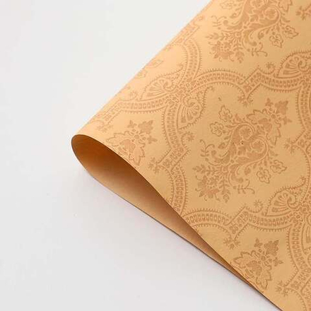 Пленка перламутр ОРНАМЕНТ 58см*10м ПЕСОЧНЫЙ