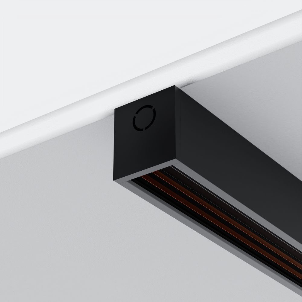 Заглушки для накладного низкопрофильного шинопровода 2шт. Maytoni Exility TRAM034EC-41B