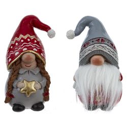 GAEM Фигурка декоративная "Гном", L8 W6 H12,5 см, 2в.