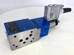 ZDREE10VP2-2X/315YMG24K31A1M - Пропорциональный редукционный клапан Ду10 со встроенным усилителем, сигнал A1 = 0-10В, давление регулировки до 315 бар, монтаж - модульный