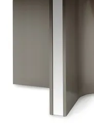 Обеденный стол Helixia Ø120 см, белая керамика