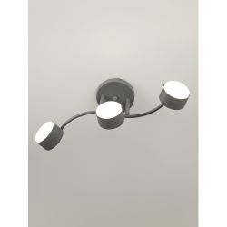 Светильник настенно-потолочный спот Rivoli   7077-703 3хGX53 15 Вт поворотный