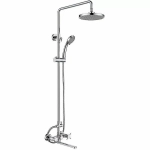 Душевая система Kaiser Cuatro 58182 хром