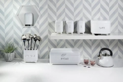 Kitchen Craft - Контейнер Lovello 19x11см Кофе белый / артикул   LOVCOFFEEWHT  / GTIN 5028250785527