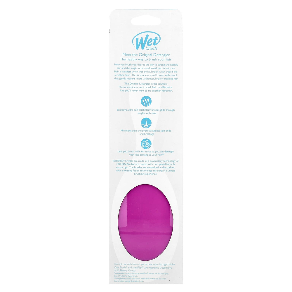 Wet Brush, оригинальная щетка для расчесывания, фиолетовый, 1 шт.