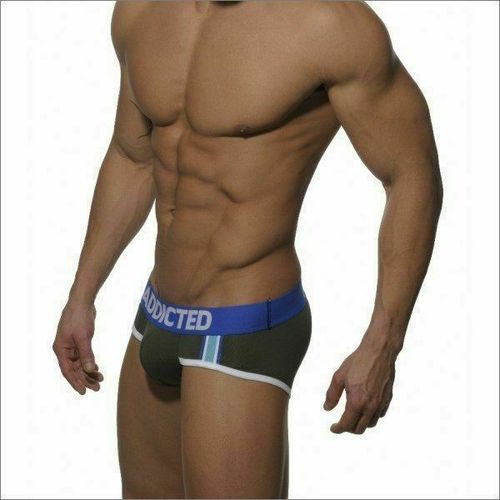 Мужские трусы брифы  Seobean Addicted  Brief Side Navy Green