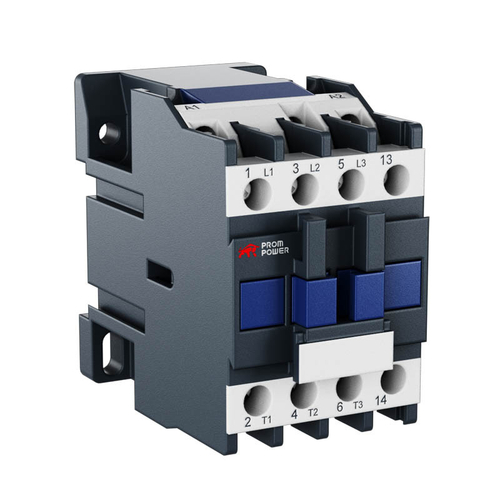 Контактор JLC1-D09-10-F5 (AC110), номинальный ток 9A, 3 полюса, доп контакт 1НО, напряжение катушки 110VAC